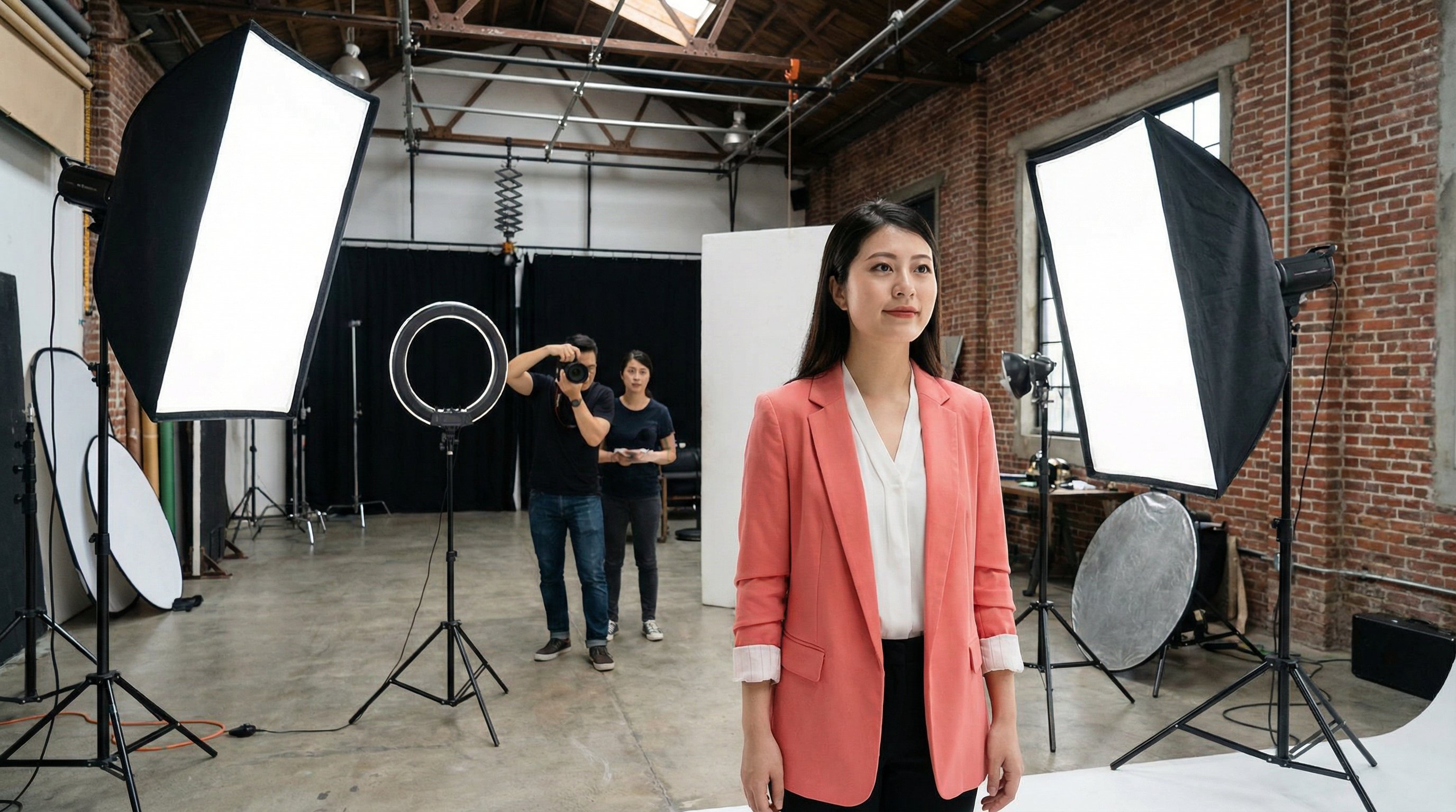 蘑菇视频 摄影棚拍摄视频